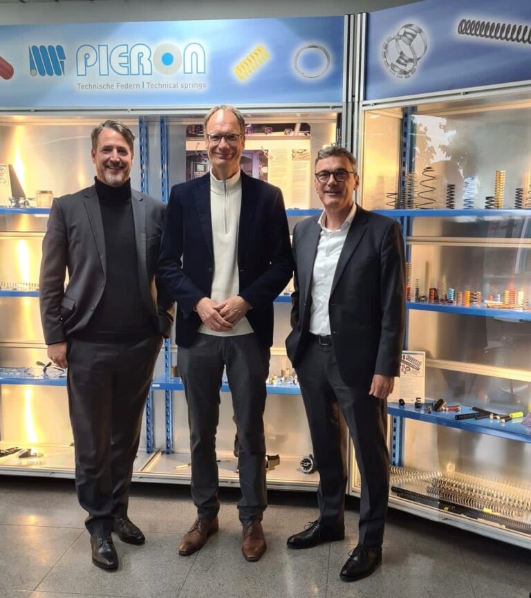 Besuch Michael Lohscheller bei PIERON_LinkedIn